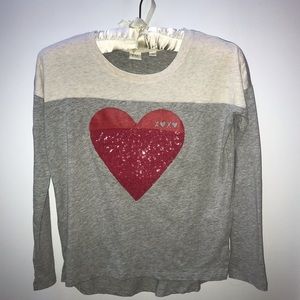 Love sequins long sleeve